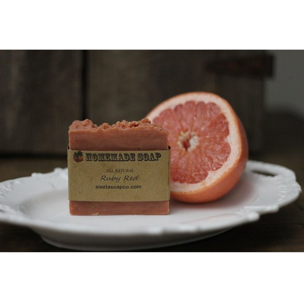 Ruby Red Grapefruit Bar Soap